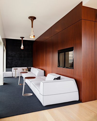Modern Family & Games Room by Maven Interiors