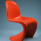 Chairs Designed by Verner Panton for Herman Miller, Set of 4