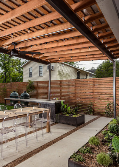 Contemporary Patio by brett zamore design