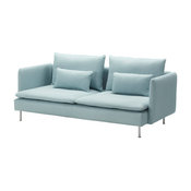 Söderhamn Sofa, Isefall Light Turquoise