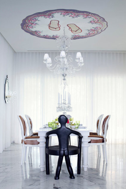 Contemporary Dining Room by Francis Amiand Photographe