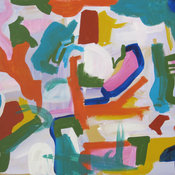 Original Abstract Acrylic on Canvas by Kerry Steele Fine Art