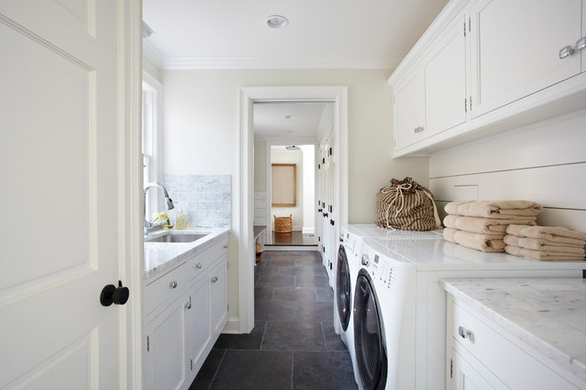 Traditional Laundry Room by TR Building & Remodeling Inc.