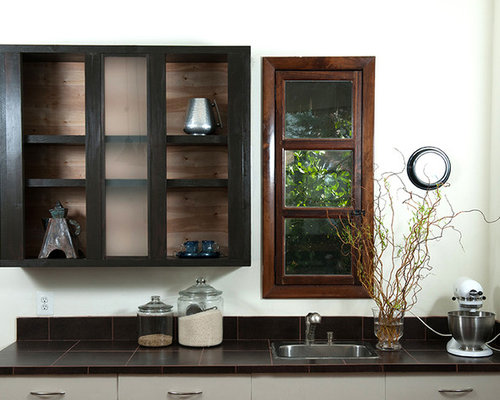 doorless kitchen cabinet design