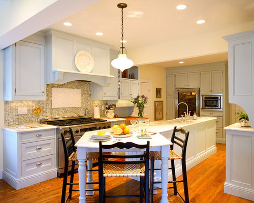 Angled Kitchen Island Home Design Ideas, Pictures, Remodel and Decor
