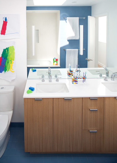 Modern Bathroom by Blue Truck