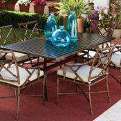 Caicos Seven-Piece Dining Set by Home Decorators Collection
