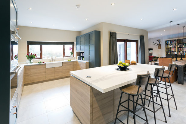 Transitional Kitchen by Parkes Interiors