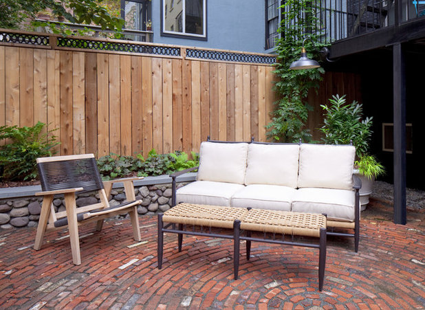 Eclectic Patio by New Eco Landscapes