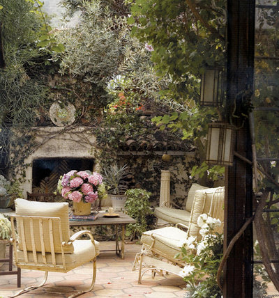 Shabby-chic Style Patio by Sandy Koepke