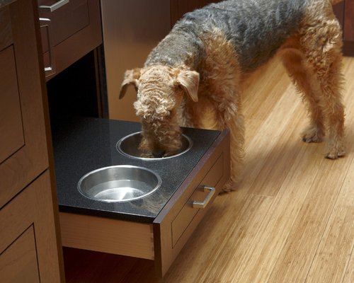 Dog Bowl Drawer Home Design Ideas, Pictures, Remodel and Decor