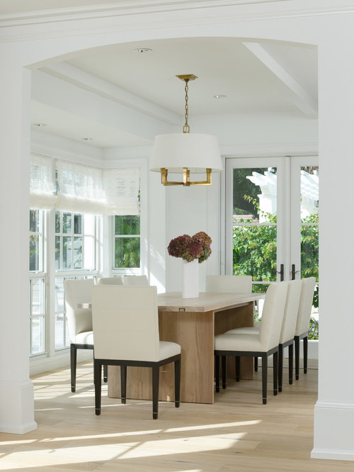 White Dining Room Home Design Ideas, Pictures, Remodel and Decor