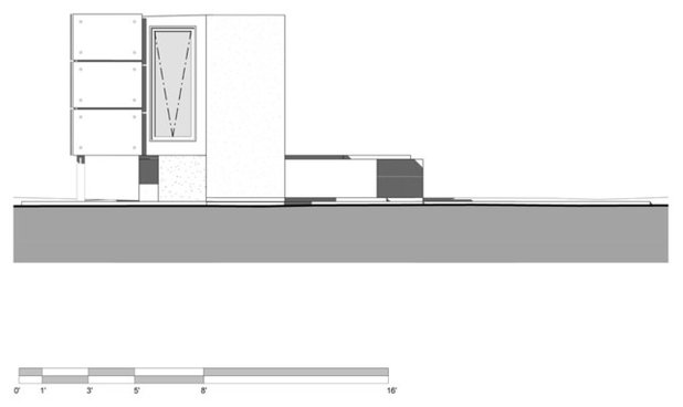 Modern Exterior Elevation by Broken Arrow Workshop