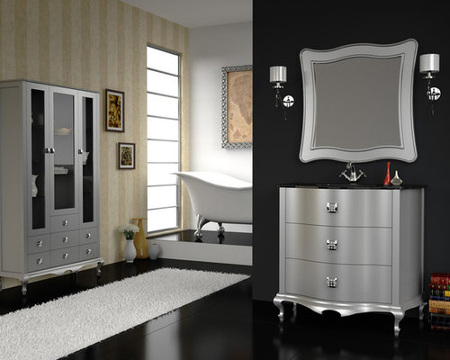 Muebles de baño estilo neoclásico