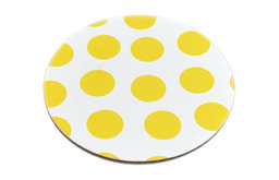 Polka Dot Pattern Wood Coasters by Party Mojo