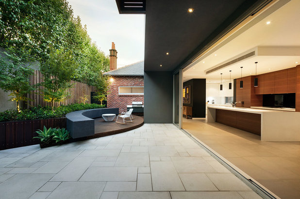 Modern Patio by Anston Architectural