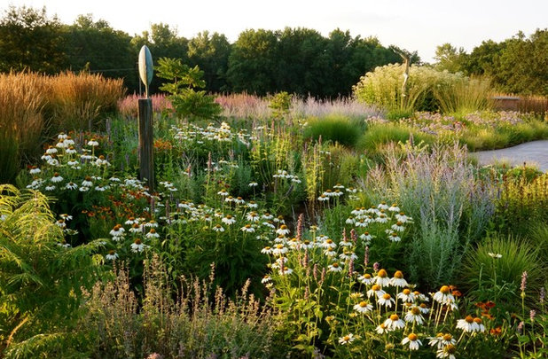 Contemporary Landscape by Adam Woodruff + Associates, Garden Artisans