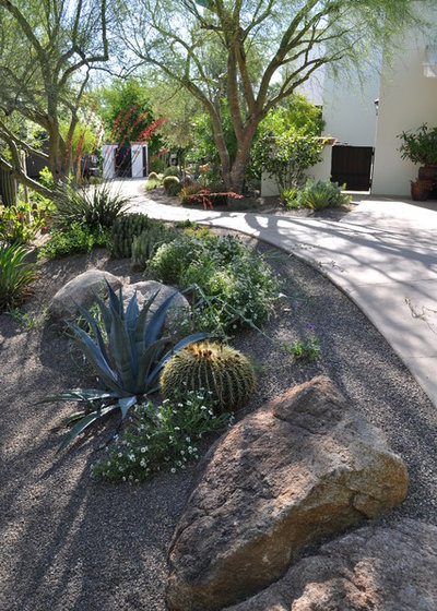 Mediterranean Landscape by Exteriors By Chad Robert