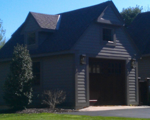 Cape Cod Garage Home Design Ideas, Pictures, Remodel and Decor