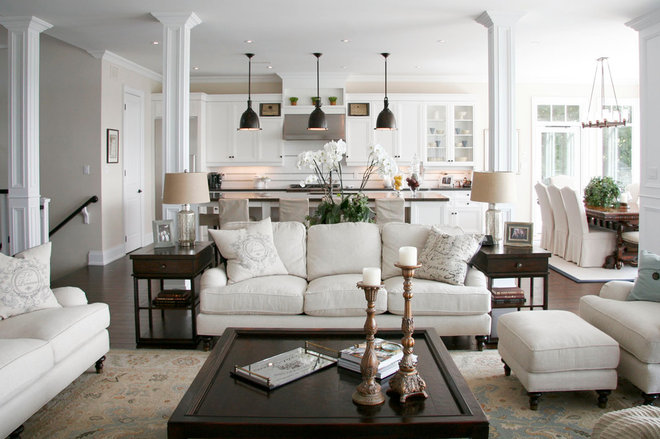 Traditional Living Room by Catherine Staples Interiors