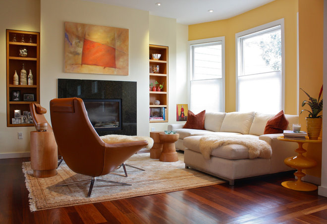 Contemporary Living Room by Shannon Malone