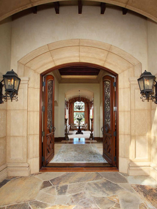 Stone Around Front Door Home Design Ideas Pictures Remodel And Decor