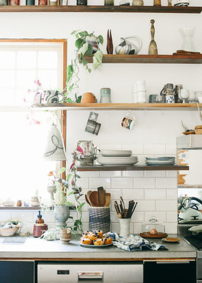 Eclectic Kitchen by Ellie Lillstrom Photography