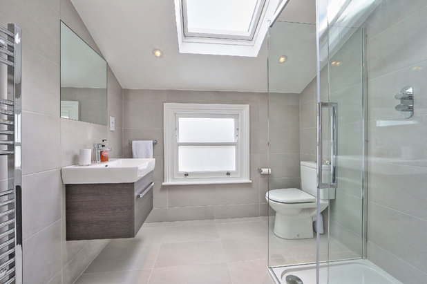 Contemporary Bathroom by nuspace - loft conversion & kitchen extension