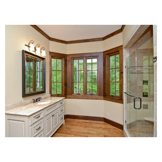 Lake Keowee Custom Home Build Montagne Salle De Bain Autres