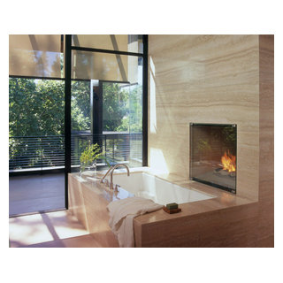 William Hefner Architecture Interiors Landscape Modern Bathroom