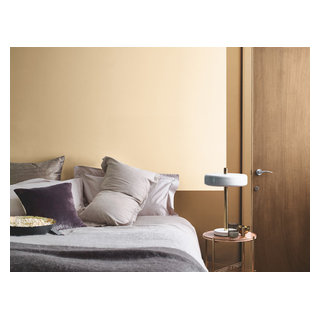 Dulux Colour Of The Year Spiced Honey Modern Bedroom