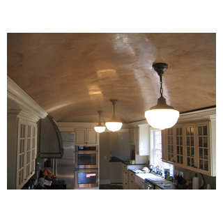 Kitchen Barrel Ceiling Italian Venetian Plaster Bella Faux Finishes