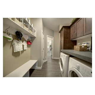 Apparition Model Transitional Laundry Room Edmonton By Look