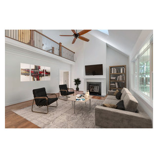 The Oxley House Plan Craftsman Living Room Other By Donald