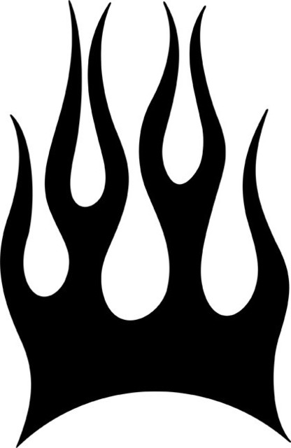 Candid image intended for flame stencil printable Exhilarating image with regard to flame stencil printable