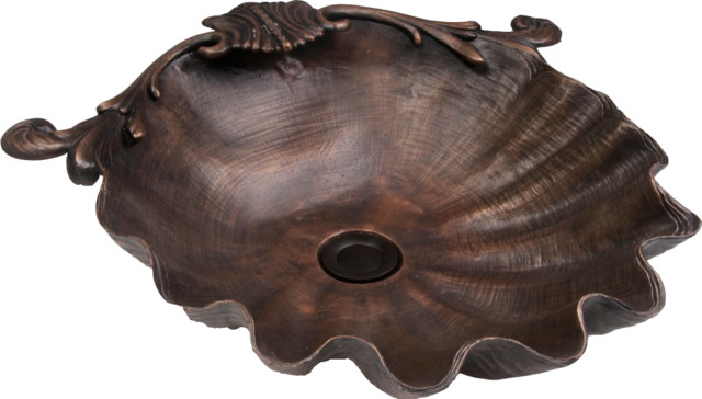 Home Decor Bathroom Sinks Live Edge Black Walnut Bronze Countertop Vessel Bathroom Sink Modern Sinks