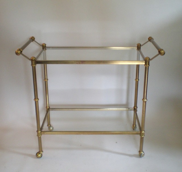 Brass Serving Cart