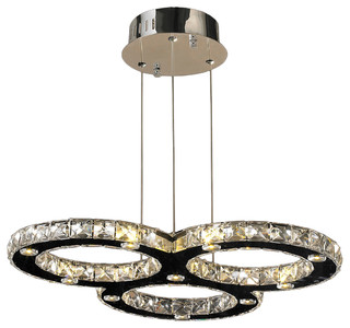 Modern Lighting Chandeliers 3 Ring Modern Lighting Chandeliers 3 Ring