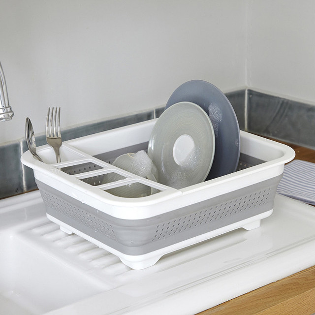 Collapsible Dishrack Contemporary Dish Racks by Lakeland