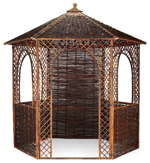 Natural Willow Gazebo natural willow gazebo asian gazebos by next Natural Willow Gazebo natural willow gazebo asian gazebos by next