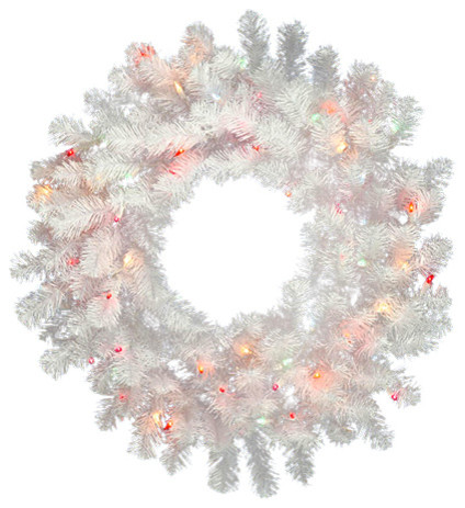30 quot pre lit crystal white artificial christmas wreath 30 quot pre lit crystal white artificial christmas wreath