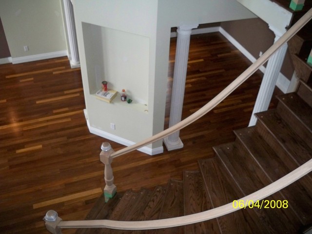 Sucupira / Brazilian Wanut Flooring eclectic-staircase Eclectic Staircase Ottawa Eclectic Staircase Ottawa Sucupira / Brazilian Wanut Flooring eclectic-staircase