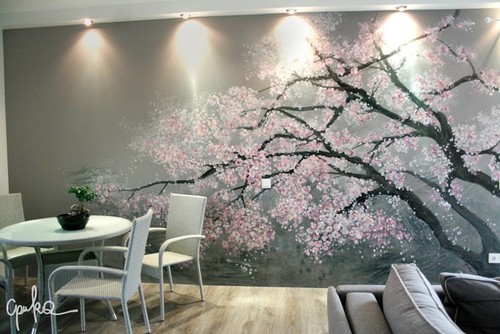 Mural of Sakura