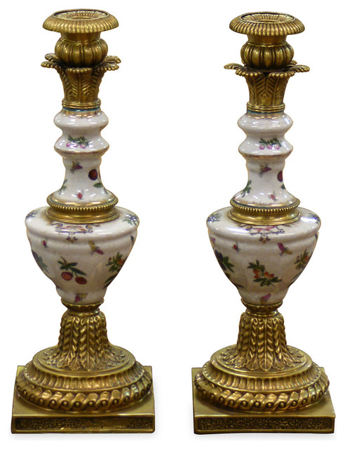 hand painted porcelain candle holders asian hand painted porcelain candle holders asian
