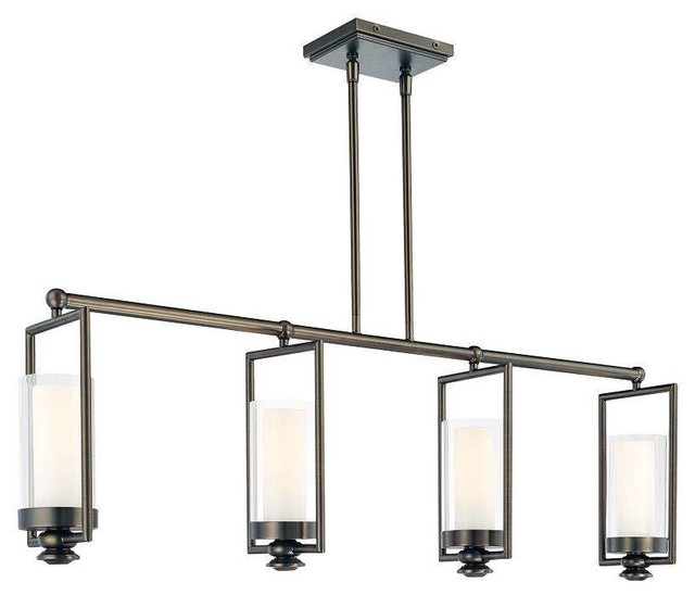 Harvard Court Light, Bronze Traditional Kitchen Island Lighting