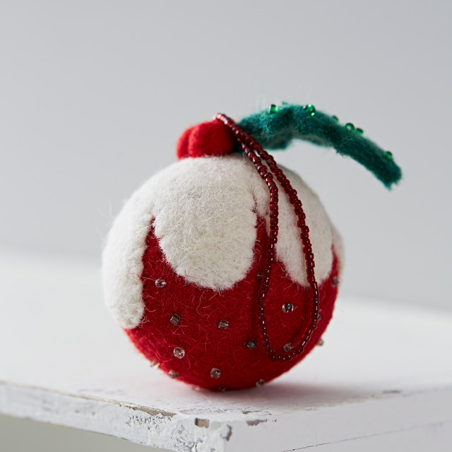 felt christmas pudding decoration contemporary felt christmas pudding decoration contemporary