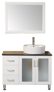 Modern White Bathroom Vanity Modern White Bathroom Vanity