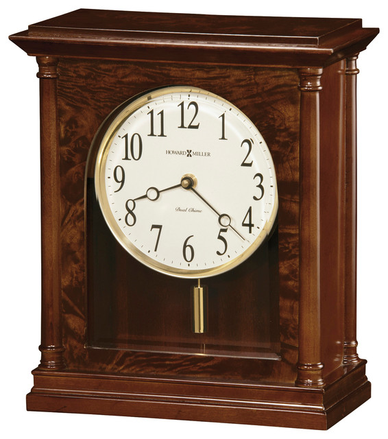 Howard Miller Dual Chime Contemporary Mantel Clocks CARLY