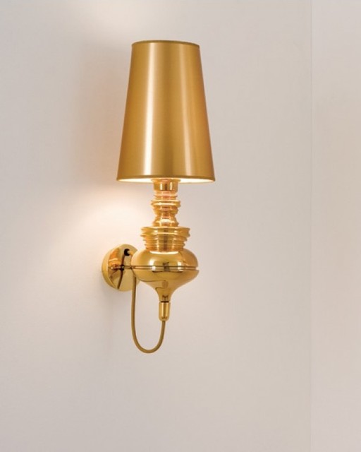 Modern Style Gold Finish Bedroom Mini Lamp Wall Sconces - Modern - Wall Sconces - Other - by ...