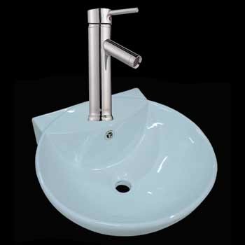 White Corner Vessel Sink - Traditional - Bathroom Sinks - boston - by ...